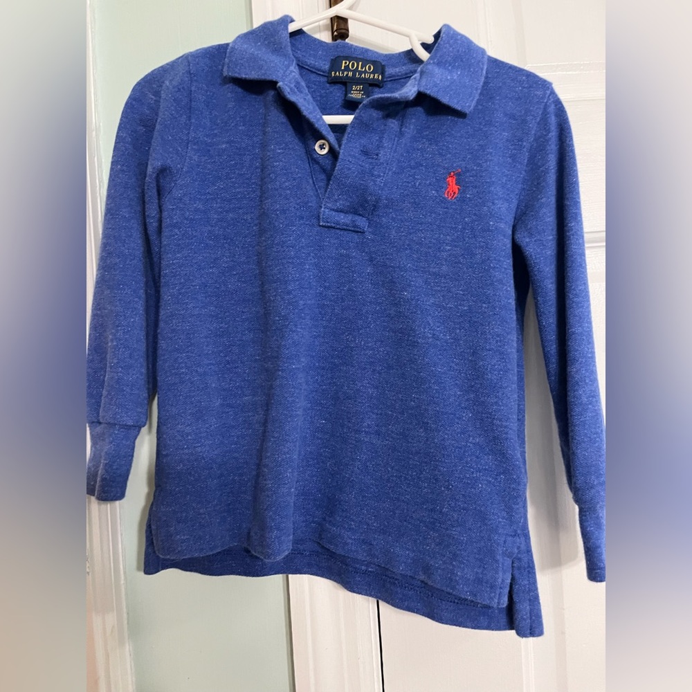 Boy’s Ralph Lauren Long Sleeve Polo